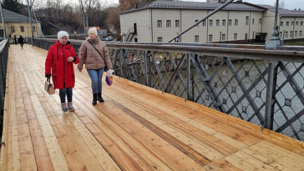 Ремонт Банного моста в Иванове завершен раньше срока